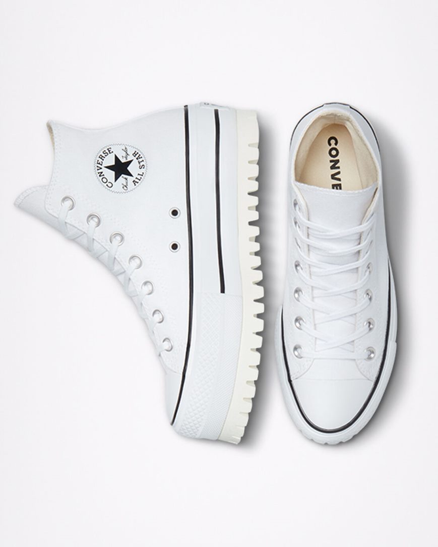 Tenisky Vysoke Converse Chuck Taylor All Star Trek Panske Biele | SK EUWPR7